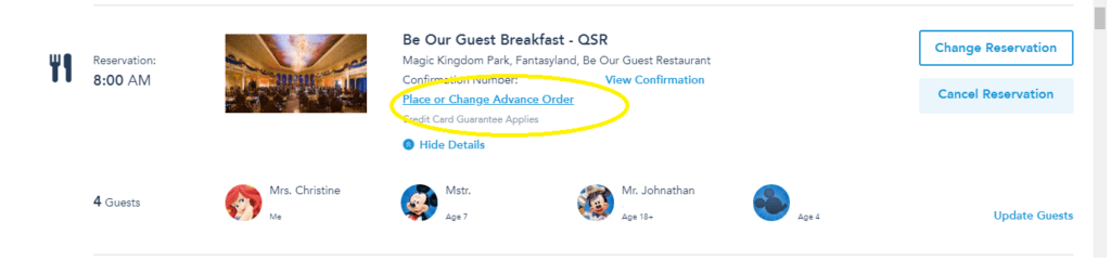 Be Our Guest Restaurant Breakfast Dining Reservations Mouse Travel Matters