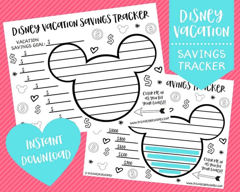 Walt Disney World vacation reveal ideas -- are you giving the gift of a Disney trip to someone for Christmas? Get an instant download of these awesome colorful printables from Etsy. Use them in an announcement letter or as part of a scavenger hunt. #DisneyWorld #DisneyVacation #etsy #DisneyParks