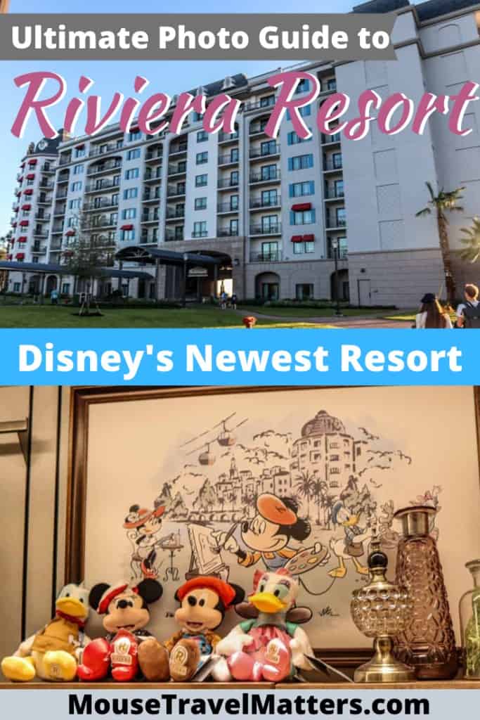 Disney's Riviera Resort is the latest Deluxe Villa Resort to open in Walt Disney World and is a Disney Vacation Club property. This European style themed resort is beautifully styled with European accents and modern comfort aims to celebrate the grandeur of Europe.