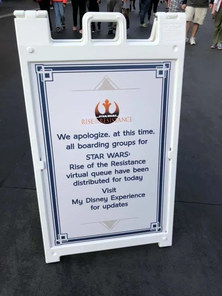 Star Wars: Galaxy’s Edge NEW RIDE Rise of The Resistance getting a boarding group procedure #GalaxysEdge #RiseoftheResistance #StarWars