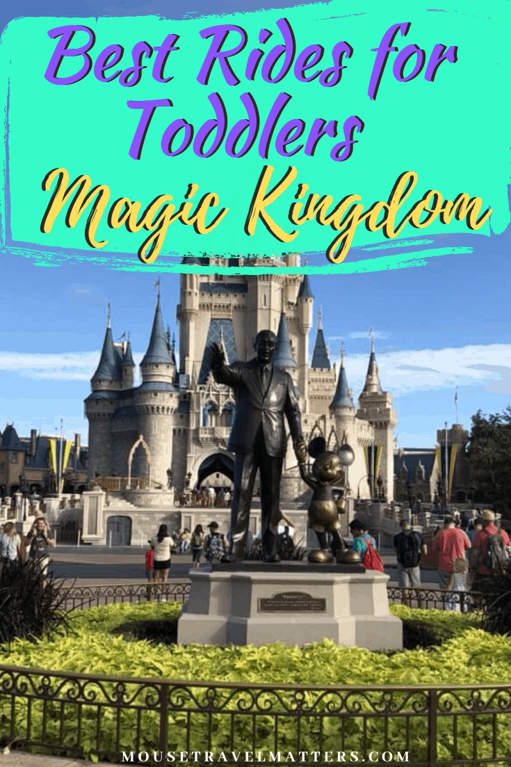 Looking for tips on the best rides at the Magic Kingdom for toddlers? No trip to Disney World in Orlando would be complete without riding these attractions. Whether for toddlers or for adults, click here to learn about 10 rides will keep you and your kids happy all day long. #MagicKingdom #Disney #DisneyWorld #MagicKingdomRides 