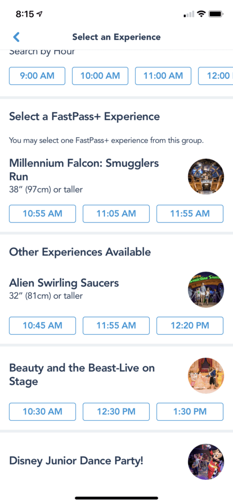 Millennium Falcon: Smugglers Run to Offer FastPass+ Starting February 19