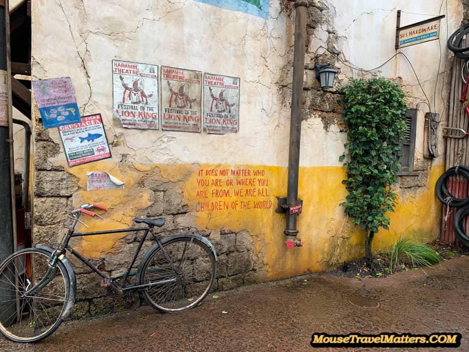 Guests can participate in The Lion King Scavenger Hunt around the Africa section of Disney's Animal Kingdom, searching for favorite characters.