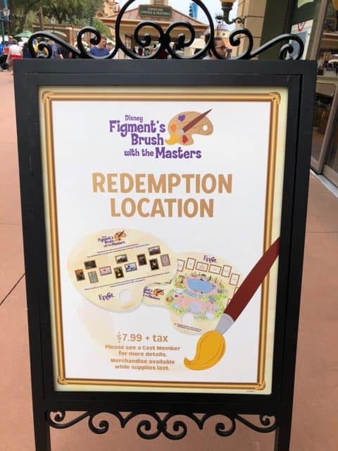 Figment’s Brush with the Masters Scavenger Hunt 2020 Epcot International Festival of the Arts