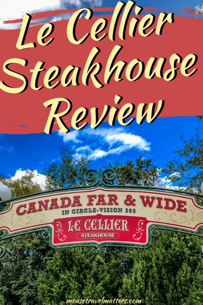 Tucked into the Canada pavilion is one of Epcot\'s most popular dining spots. This restaurant has created a following just based on its cheddar cheese soup and pretzel bread.  Let\'s take a look at our full Le Cellier Steakhouse dining review.#waltdisneyworld #epcot #canadapavilion #ohcanda #lecelliersteakhouse #disneydining