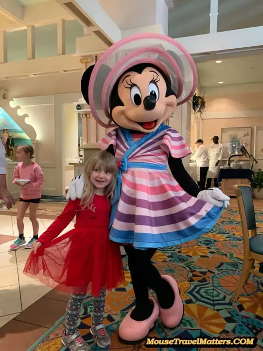 Cape May Cafe, Minnie's Beach Bash Breakfast, Walt Disney World, Disney World Character Dining, Breakfast with Disney Characters, Disney's Beach Club Resort, #WaltDisneyWorld, #DisneyVacationPlanning, #DisneyTravelTips