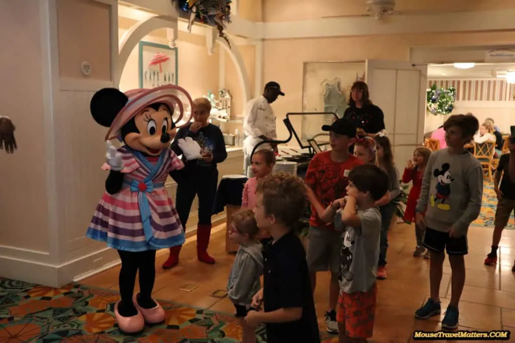 Cape May Cafe, Minnie's Beach Bash Breakfast, Walt Disney World, Disney World Character Dining, Breakfast with Disney Characters, Disney's Beach Club Resort, #WaltDisneyWorld, #DisneyVacationPlanning, #DisneyTravelTips