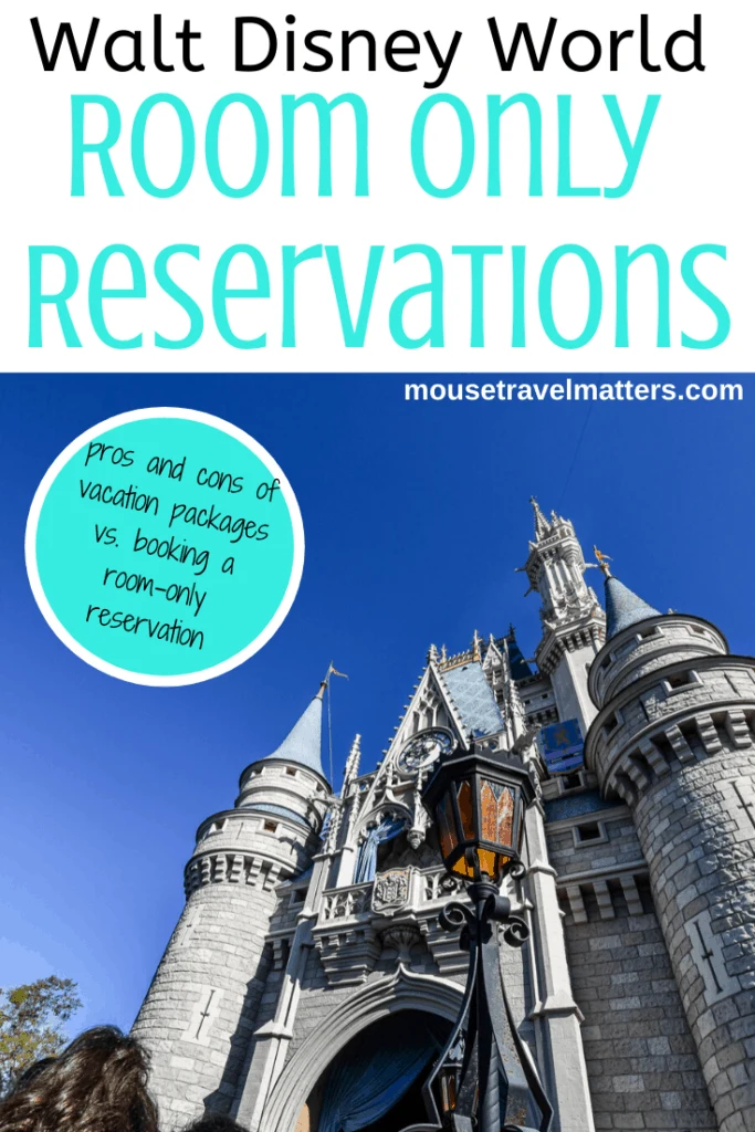  This page explains the pros and cons of vacation packages vs. booking a room-only reservation, including the cancellation policies for each type of reservation. 