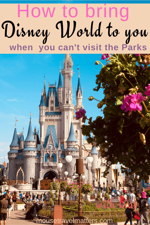 Disney Parks are closed! Now What? Here are 8 Ways To Bring Disney World To You From listening to Disney music to binge-watching Disney Plus, there are fun ways to cure our Disney World blues. #disneyworld #coronavirus