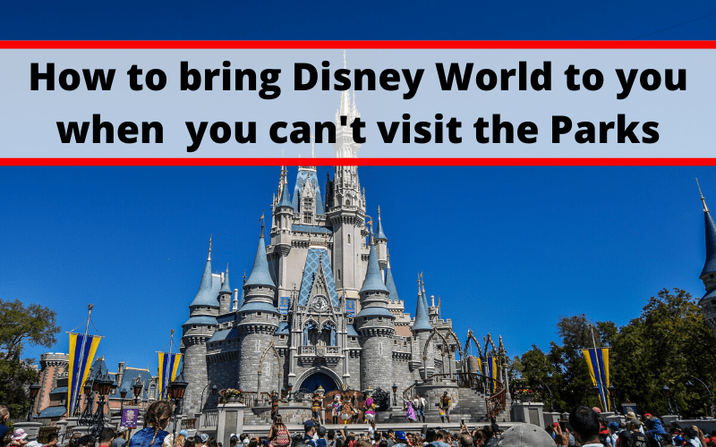 Disney Parks are closed! Now What? Here are 8 Ways To Bring Disney World To You From listening to Disney music to binge-watching Disney Plus, there are fun ways to cure our Disney World blues. #disneyworld #coronavirus