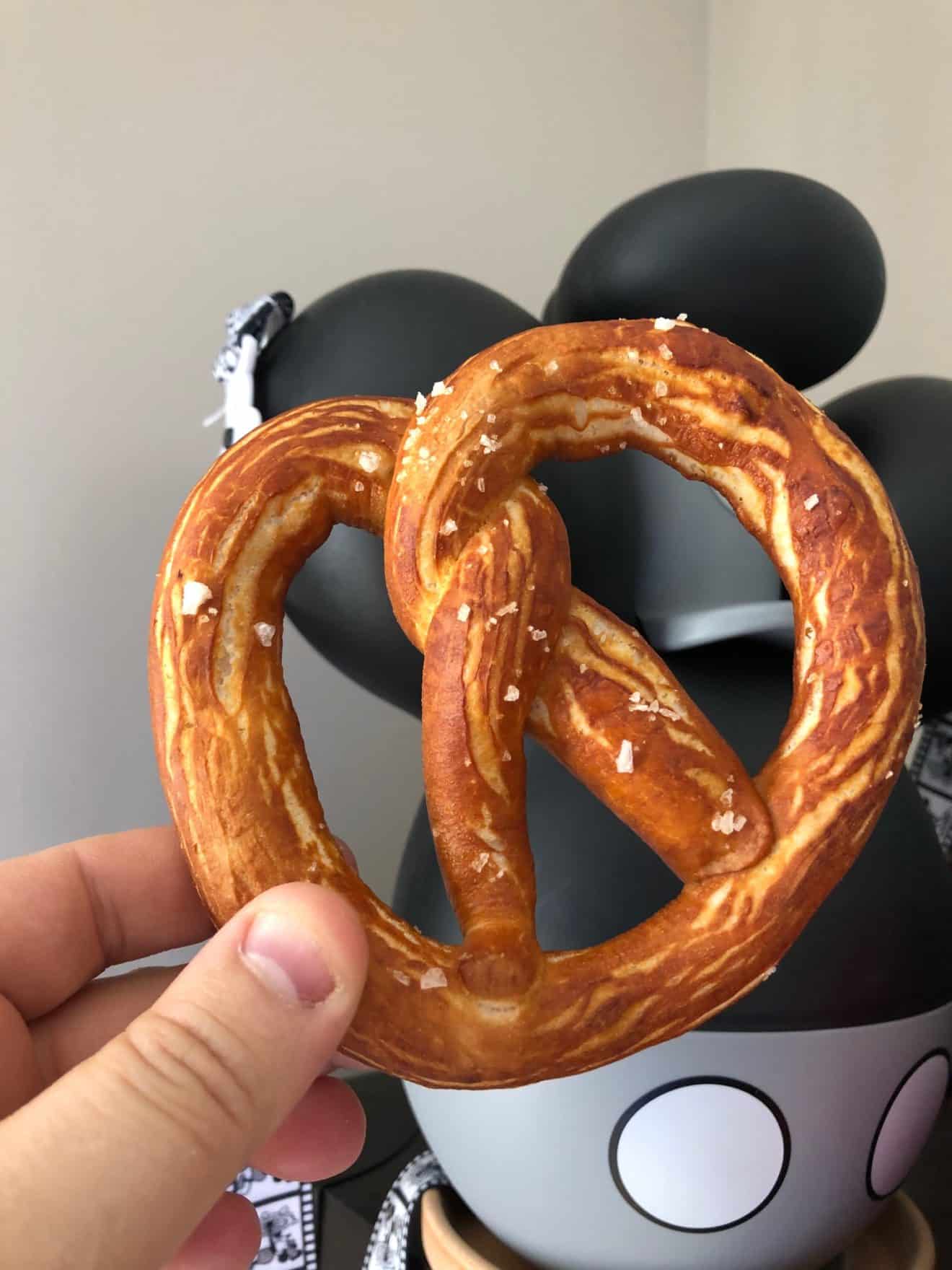 Home Made Soft Pretzels from 'Pretzels und bier' Cart EPCOT • Mouse