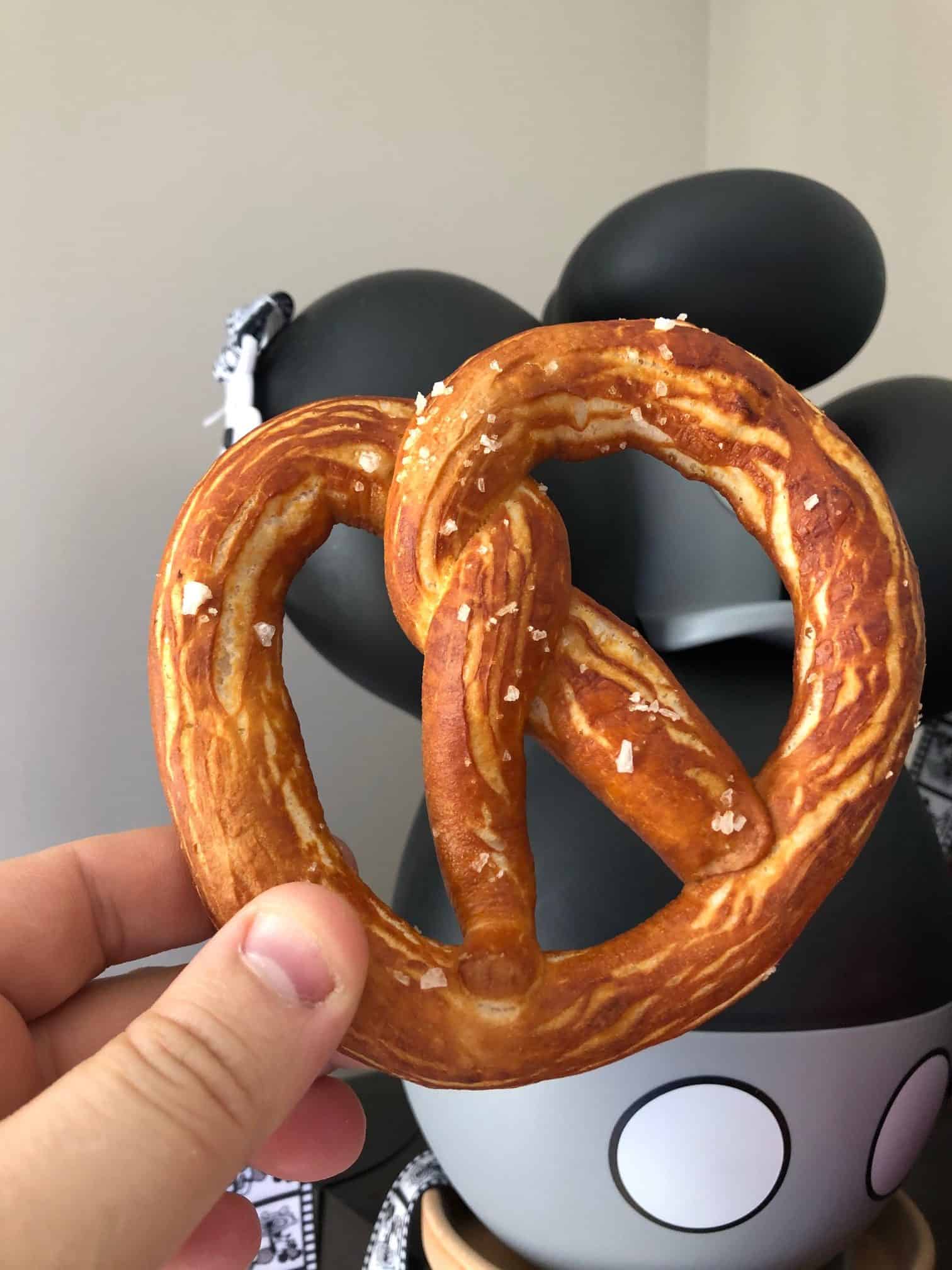 Home Made Soft Pretzels from 'Pretzels und bier' Cart EPCOT • Mouse