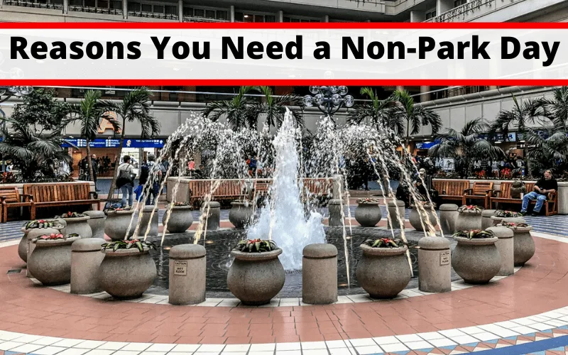 Reasons You Need a Non-Park Day During Your Disney World Vacation