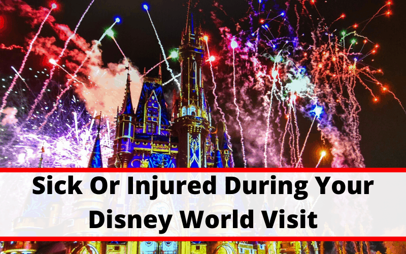 What to do and how to deal when you or a loved one gets sick while on vacation at Disney World. Tips on how to manage it and help get better.