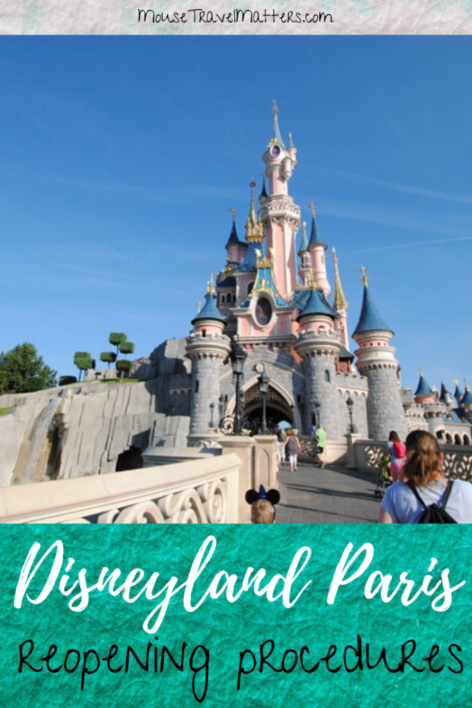 Disneyland Paris reopening procedures