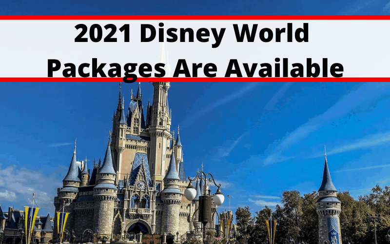 2021 Disney World Packages Are Available to Book!