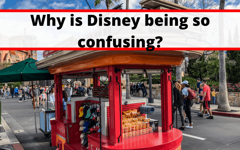 Why is Disney being so confusing?