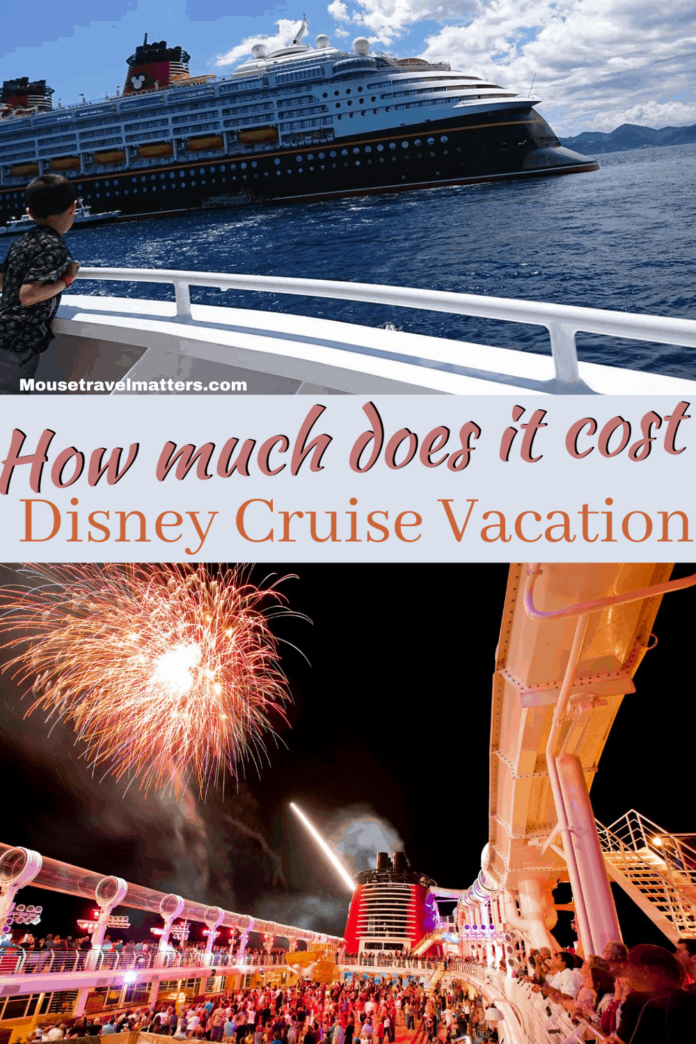 How much does a Disney Cruise Cost? • Mouse Travel Matters