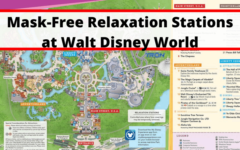 Mask-Free Relaxation Stations at Walt Disney World