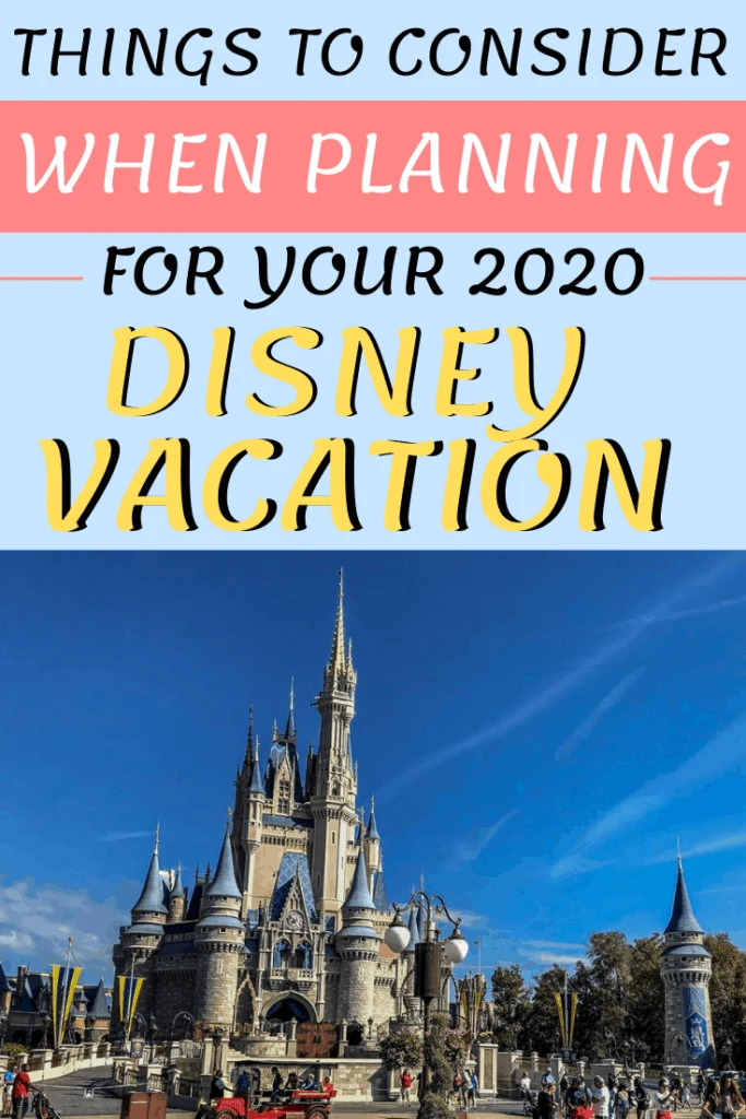 Things to consider if planning a Disney World trip right now