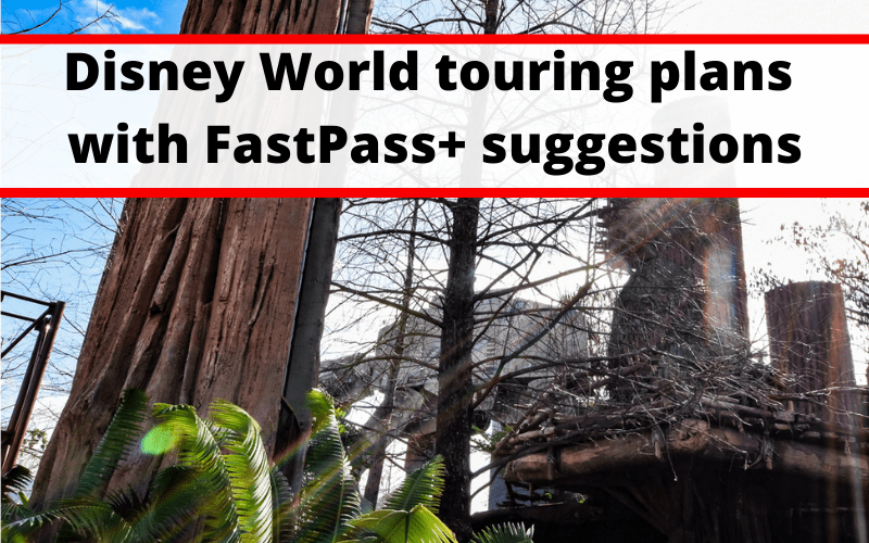 Disney World touring plans with FastPass+ suggestions