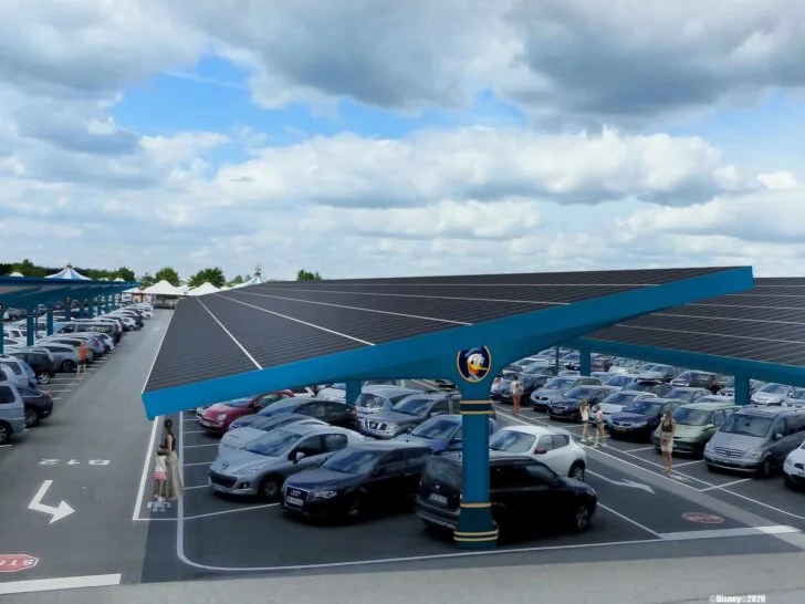 Solar parking DLP