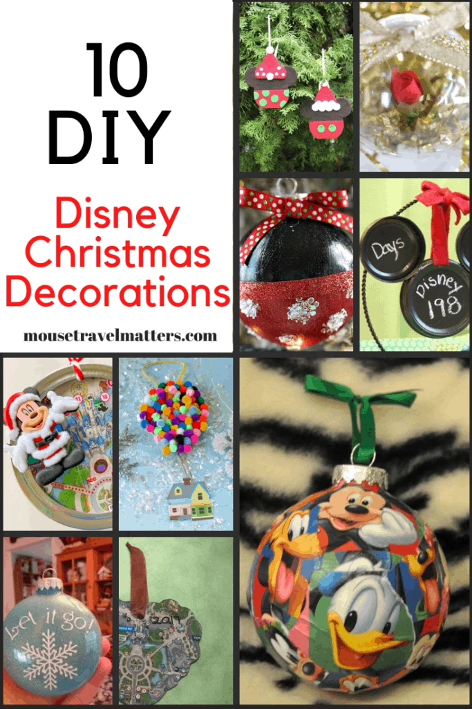 Handmade Disney Holiday Items for Your Home