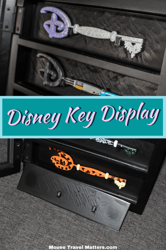 An inexpensive way to display your Disney commemorative keys