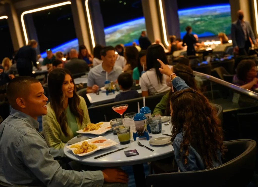 Space 220 Restaurant in EPCOT at Walt Disney World Resort Lifts Off