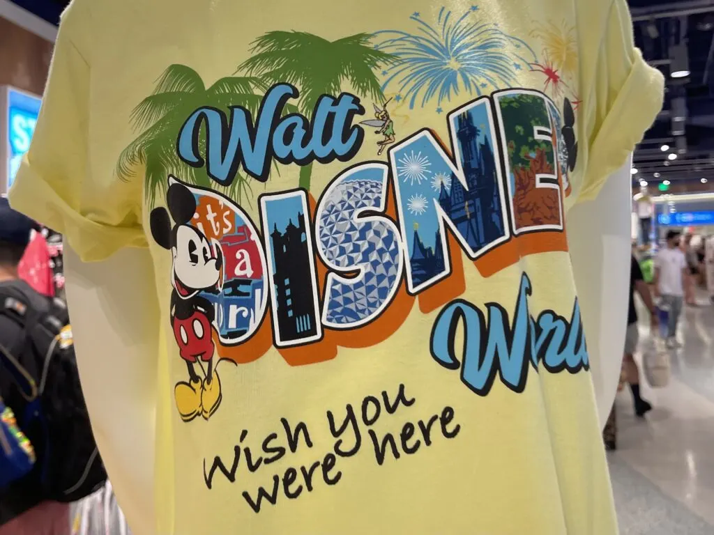 Merch at Magic of Disney