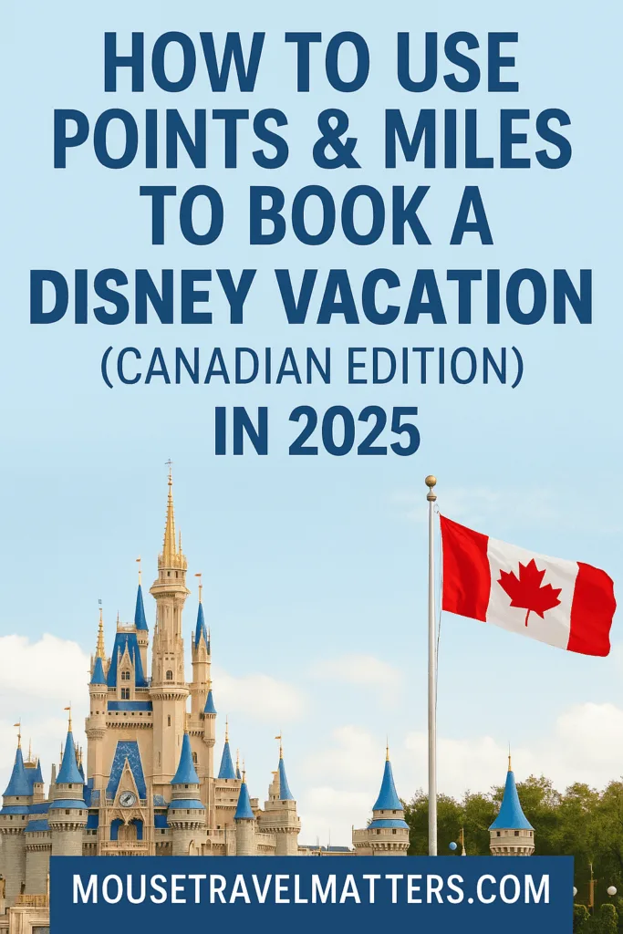 Dreaming of Disney without draining your wallet? 🇨🇦 Learn how Canadians can use Aeroplan, RBC Avion, and other travel rewards to book flights, hotels, and park tickets for a magical Disney vacation in 2025. From earning tips to redemption strategies, this guide helps you stretch every point and mile for maximum value. ✨ #DisneyVacation #TravelHacks #CanadaTravel"