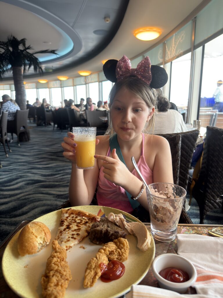 Embarkation day lunch at Cabanas